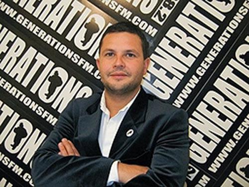 Le directeur de Générations 88,2, Bruno Laforestrie.