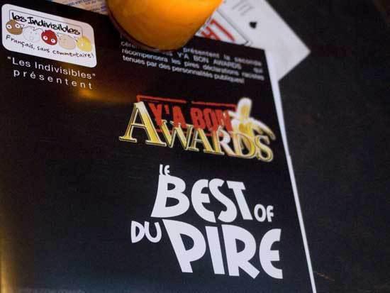 Les auteurs de propos racistes de l'année seront « recompensés » aux Y'a Bon Awards, qui se dérouleriont le 23 mai prochain au Cabaret Sauvage.