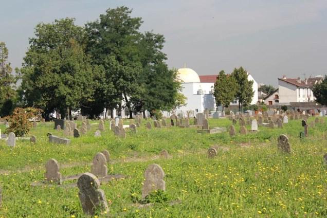 Vue du cimetière musulman de Bobigny © Vincent Chartier