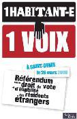 Affiche de la campagne pour le référendum