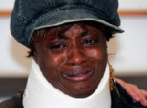 Eunice Barber a fondu en larmes en racontant son interpellation