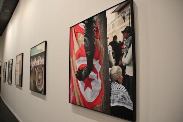 Photos de Jellel Gastelli à "Dégagements".