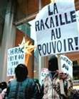 Canada: manifestation de soutien aux émeutiers français de novembre 2005