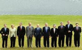 Les dirigeants du G8