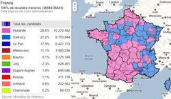 Présidentielle 2012 : les résultats du 1er tour
