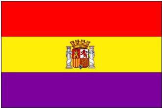 Drapeau espagnol républicain, aujourd'hui disparu