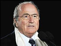 Sepp Blatter, président de la FIFA