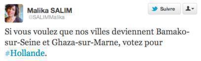 Malika Salim enflamme Twitter avec ses « Bamako-sur-Seine » et « Ghaza-sur-Marne »