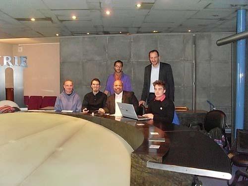 Les membres du collectif IDAHO-Religions dont assis de gauche à droite Jean-Michel Dunand de la Communion de Béthanie, Ludovic Mohamed Zahed de H2MF et Louis-Georges Tin, président du Comité IDAHO.
