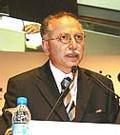 Ekmeleddin Ihsanoglu, secrétaire général de l'Organisation de la Conférence islamique