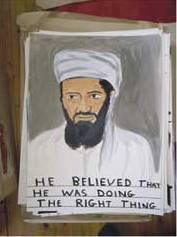 Le portrait de Ben Laden censuré à l'Art Basel, en Suisse