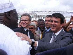 Manuel Valls, le ministre de l'Intérieur et des cultes.