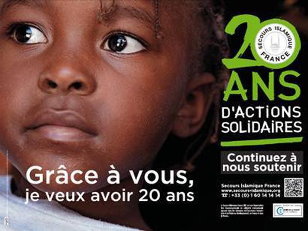 Le Secours Islamique s’affiche dans le métro