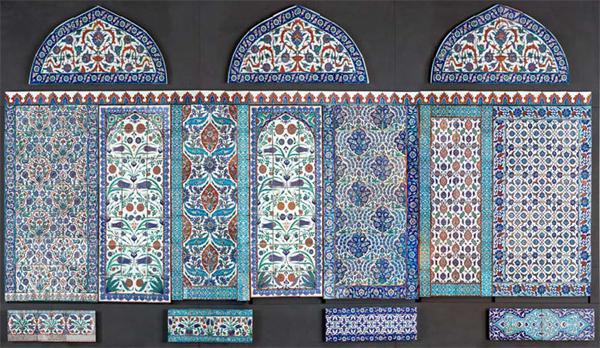 Mur ottoman ou mur du temps - Turquie, XVIe-XIXe siècles- © Musée du Louvre, dist. RMN /Raphaël Chipault