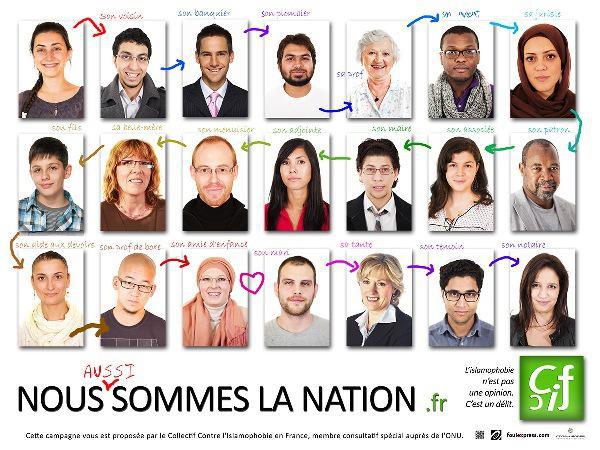 Le Collectif contre l’islamophobie en France (CCIF) lance une vaste campagne nationale de communication plurimédias en novembre.
