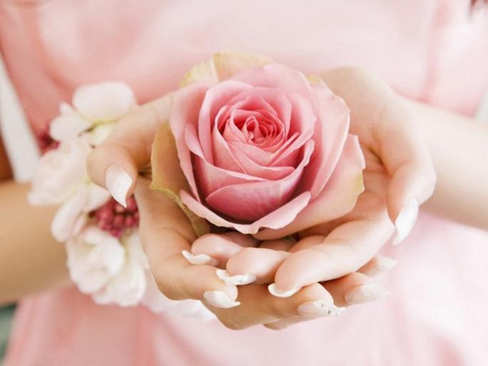 Les femmes musulmanes célèbrent la Journée de la femme en roses