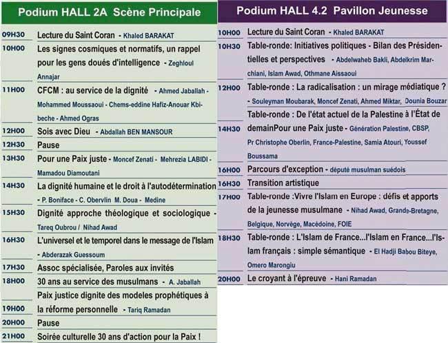 30e RAMF : le programme détaillé de l’évènement phare de l'UOIF