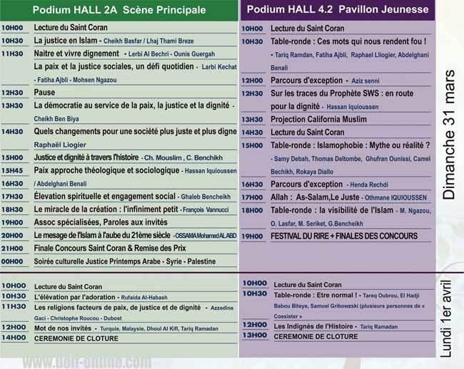 30e RAMF : le programme détaillé de l’évènement phare de l'UOIF