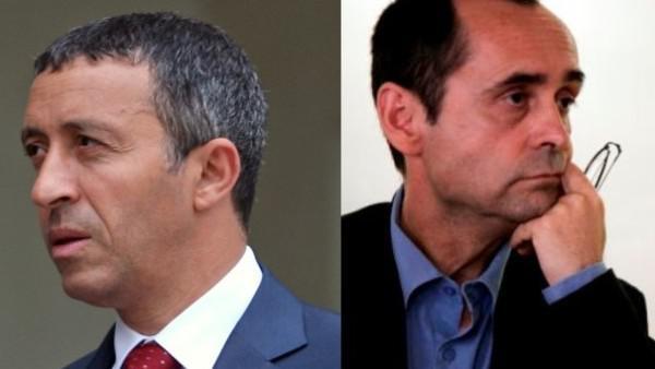 L'ancien ministre sous Chirac, Azouz Begag, en face à face avec le journaliste Robert Ménard lors de l'émission, en février, de Christophe Hondelatte sur l'islam.