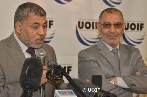 L'UOIF, présidée par Ahmed Jaballah (à g.), a annoncé sa décision de ne pas participer aux élections du CFCM, deux jours avant leur tenue le 8 juin.