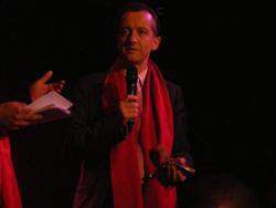Christophe Barbier, le directeur de la rédaction de L'Express, est venu recevoir son Y'a Bon Award 2012.