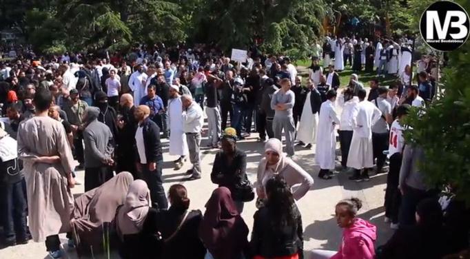 Argenteuil : rassemblement contre l'islamophobie, le 14 juin 2013 (vidéo)