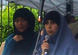 Rabia (à g.) et Kahina.