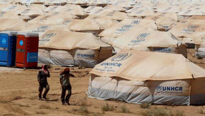 Un camp de réfugiés syriens en Jordanie.