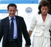 Arrivée du couple Sarkozy