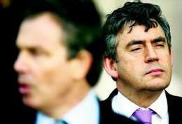 Tony Blair et Gordon Brown