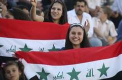 Des supporters irakiens