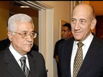 Mahmoud Abbas et Ehud Olmert