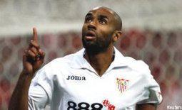 Frédéric Kanouté, attaquant du FC Séville