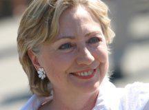 La sénatrice de New York, Hillary Clinton
