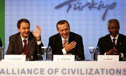 M.Zapatero, M.Erdogan et M. Ki Moon ont assistés au 1er forum de l'Alliance des civilisations