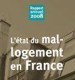 Couverture (partie) du rapport annuel de la Fondation Abbé Pierre