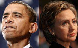 Barack Obama et Hillary Clinton