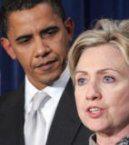 Barack Obama et Hillary Clinton