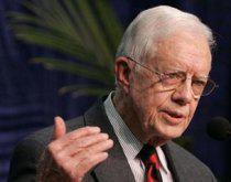 L'ancien président des Etats-Unis, Jimmy Carter