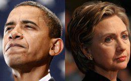 Barack Obama et Hillary Clinton