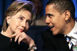 Hillary Clinton et Barack Obama