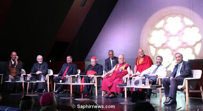 Autour du Dalaï-lama, la force du dialogue interreligieux réaffirmée en France