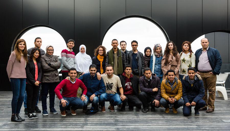 Les participants au dispositif SafirLab 2016 ©Vinciane Verguethen.