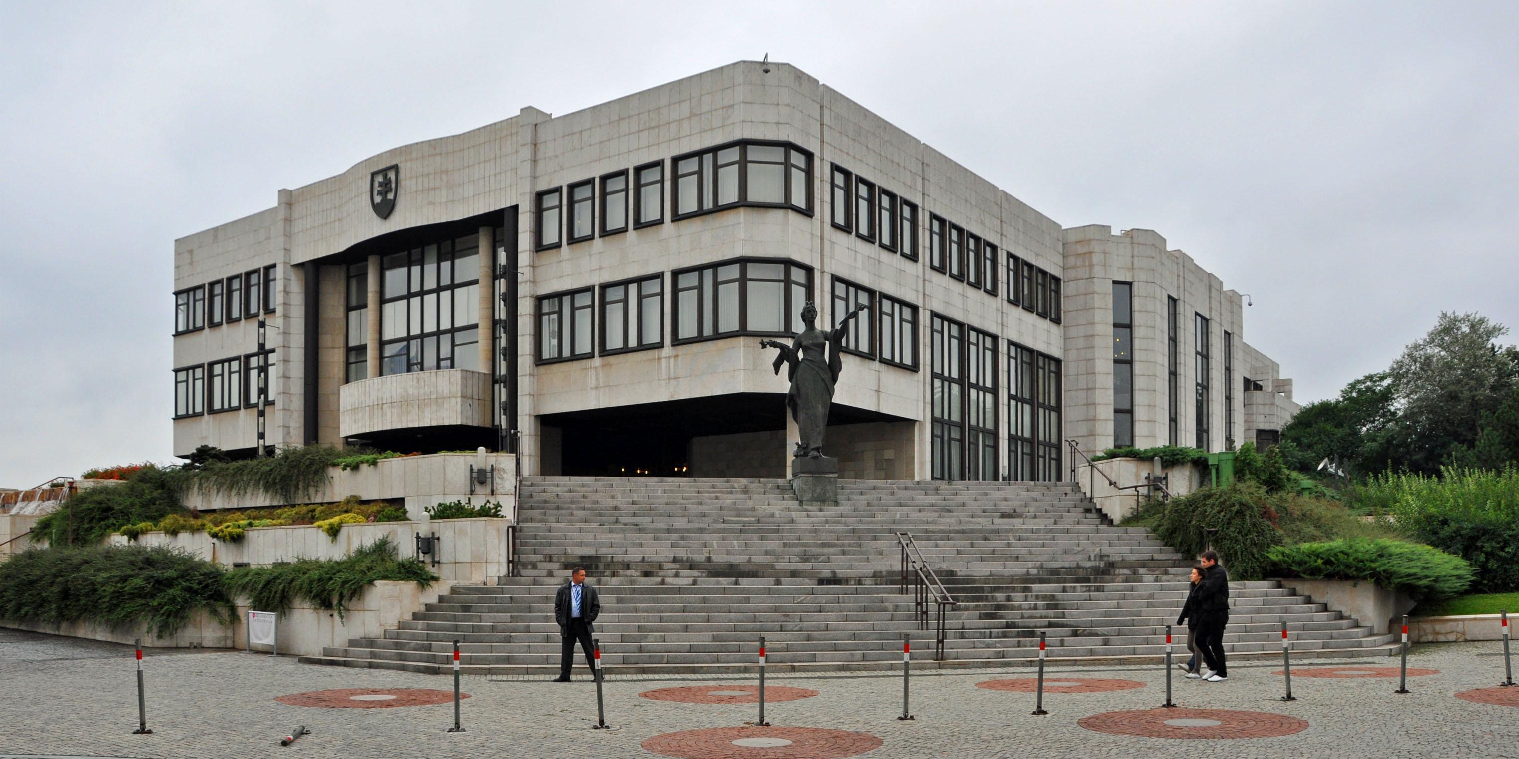 Le Parlement slovaque.