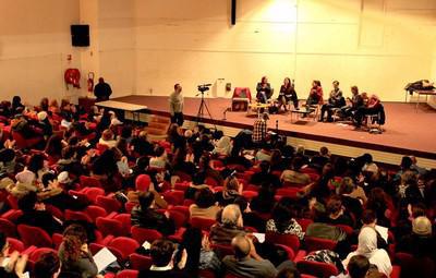 Au meeting contre l'islamophobie en décembre 2016 (Facebook).