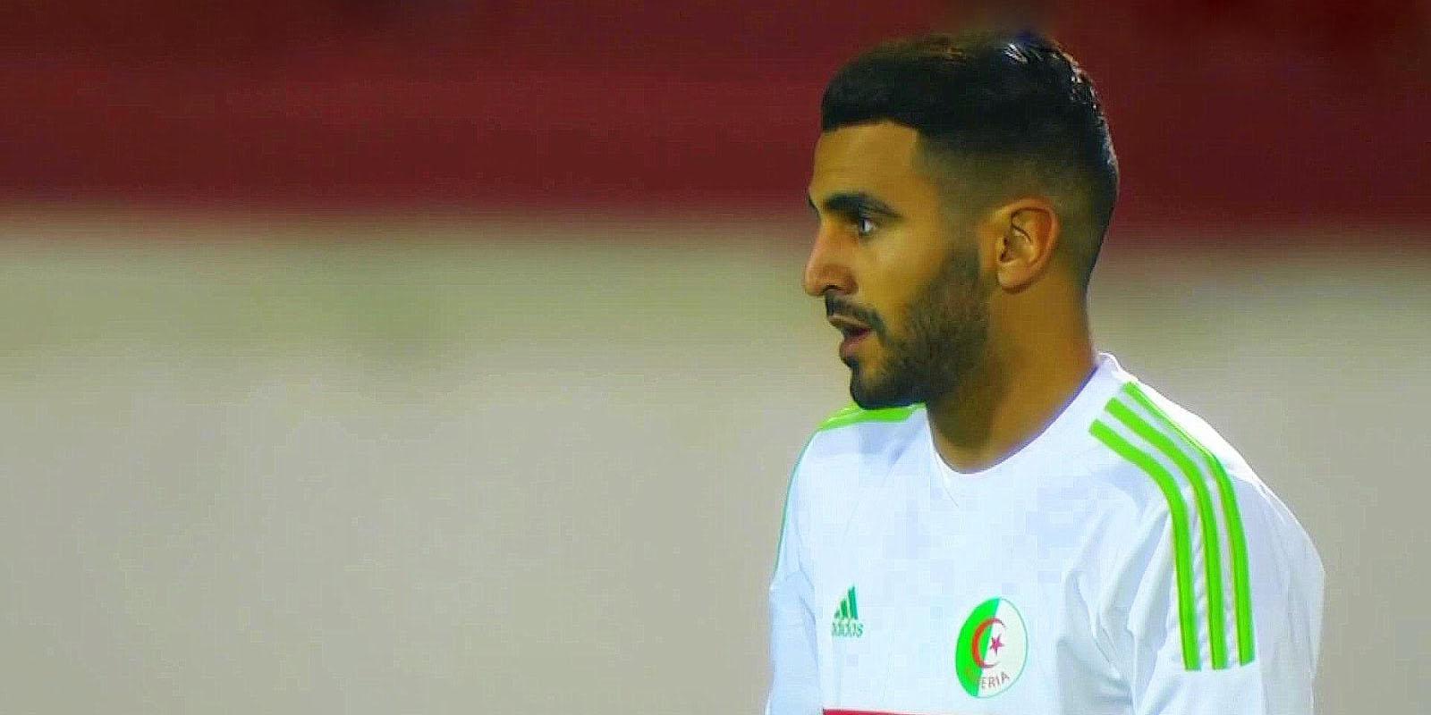 Riyad Mahrez, élu Ballon d'Or africain 2016.