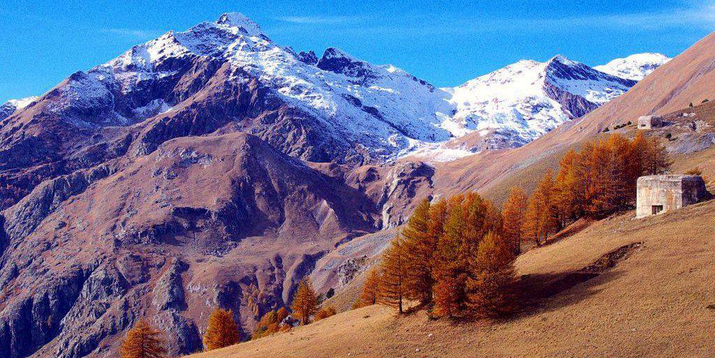 La vallée de la Roya (Alpes-Maritimes).
