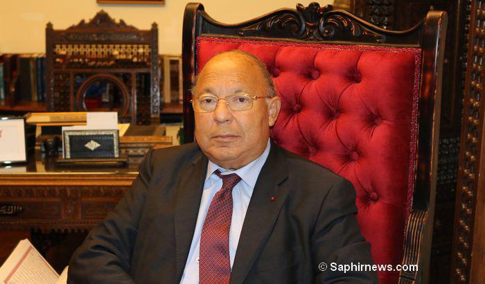 Dalil Boubakeur, président de la Fédération nationale de la Grande mosquée de Paris.