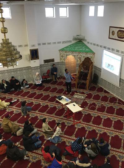 Dictée des mosquées à la mosquée de Sainte-Geneviève-des-Bois - © Prémices