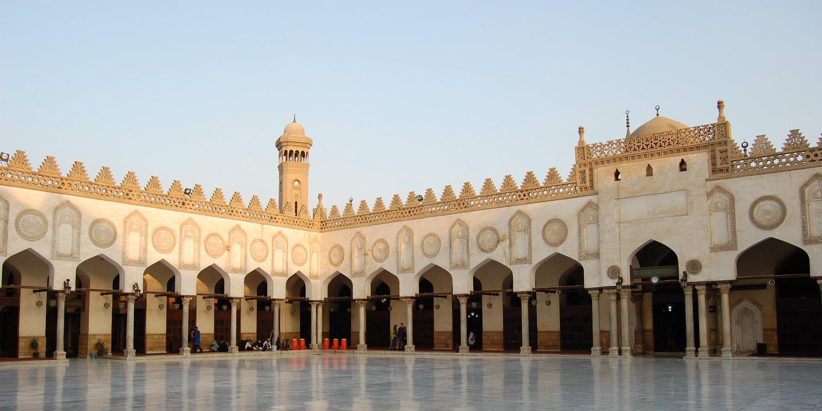 L'université Al-Azhar au Caire (Egypte).